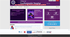 Desktop Screenshot of cardiovascimaging.com
