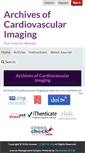 Mobile Screenshot of cardiovascimaging.com
